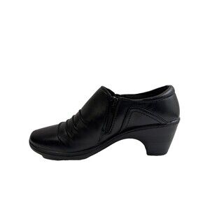 Easy Street Comfort Wave Ankle Booties Women 7.5 Black  Casual.